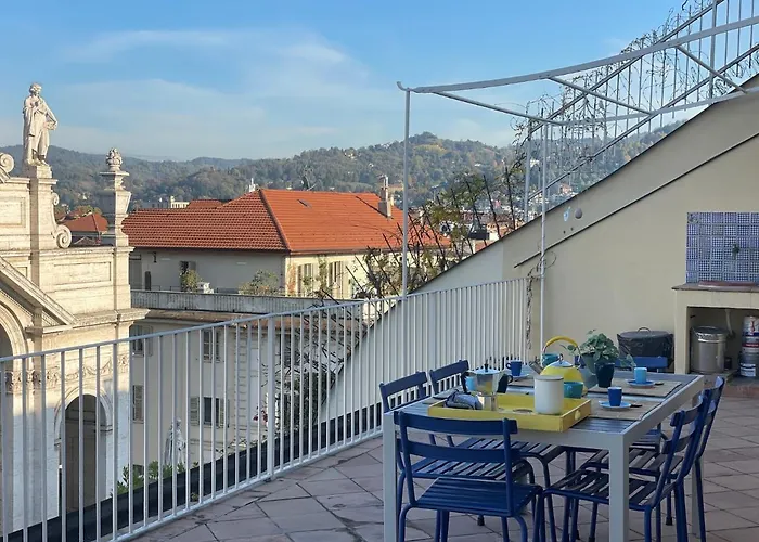 Stunning Terrace With Mole View - Via Po, Ac&lift Turin