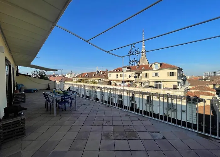 Apartmán Stunning Terrace With Mole View - Via Po, Ac&lift Turín