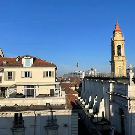 Stunning Terrace With Mole View - Via Po, Ac&lift Турин